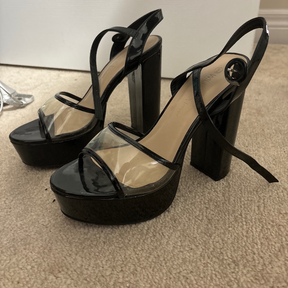 Black heels